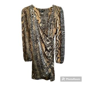 INC dress, animal prints design size S